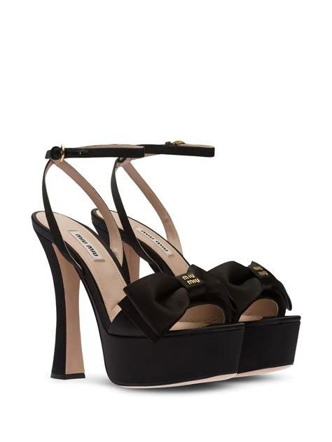 sandalias miu miu|farfetch miu mia sandals.